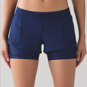 Lululemon Work Out To Water Short - Hero Blue
